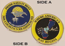 36th Logistics Readiness Squadron Guam Commander Challenge Coin  3#B picture