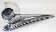 Vintage 1949-1951 Ford Shoebox Ford Hood Ornament w/ Mohawk Lucite Fin picture