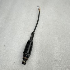AJ-107/BR CVC Crewman Helmet Cable w/ Male Bailout Military Radio Connector Cut picture