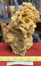8” X 3” X 4” Chocolate CALCITE Crystals Cluster , Morocco - 2 Pounds picture