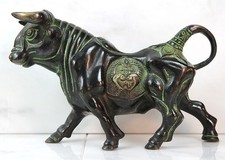 BEAUTIFUL TIBETAN BULL STATUE 5.5