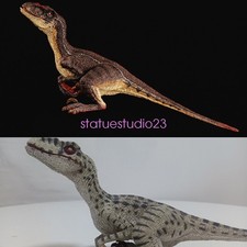 REBOR Velociraptor ROSE and GUNN Dinosaur Statue Set Resin Model Display picture