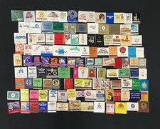 VTG Lot 121 Unstruck Match Books Boxes 1940’s- 1990’s Pizza Hut Shell Santa Fe picture