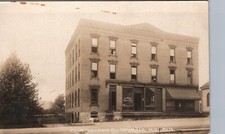 GLOVE COMPANY mayfield ny real photo postcard rppc new york history picture