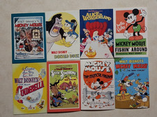 Walt Disney Original Post Cards Vintage Look  Lot of 8 Brand New Unused #109 picture