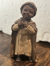 1991 Martha Holcombe All Gods Children #1 Thomas Figurine Hand Signed 5'' Resin picture