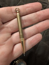 Vintage MCM Brass Mechanical Pencil (G) picture