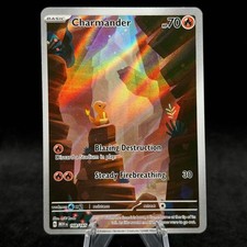 Charmander - 168/165 - SV: Scarlet & Violet 151 *Moderate Play* Single Card picture