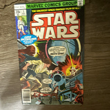 Very rare condition Star Wars #5 (1977) 35c Newsstand Variant - very high grade picture
