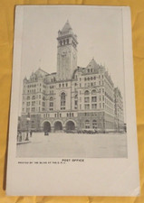 PRIVATE MAILING CARD POSTCARD POST OFFICE UNPOSTED picture