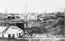 Chas F Noble Oil Field Camp Wichita Falls Texas TX Postcard REPRINT picture