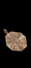 Antique Ww1 Era Central European Pendant Unique Gott Mit Uns 1914 picture