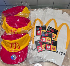 G-DRAGON Peaceminusone x McDonald's Vintage Cap Shoulder Bag Pin Card Authentic picture