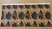 SCHUMACHER CHERRY TREE DOCUMENT SMITHSONIAN FABRIC Vintage 58”. 1.5 Yards picture