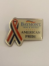 Baymont Inns & Suites American Pride Lapel Pin P193 picture