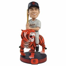 Al Kaline Detroit Tigers Mr. Tiger Riding Tiger Bobblehead MLB Baseball picture