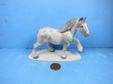 HAGEN RENAKER-Dapple Gray Draft Horse-Specialties Line On Base-2001-2004-USED picture