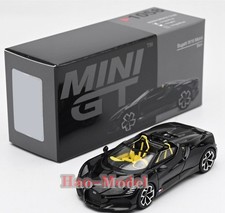  MINIGT 1/64 Bugatti W16 Mistral Car Model Alloy Car Diecast Display adults Gift picture