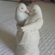 1986 Vintage Enesco Forever Love Bell picture