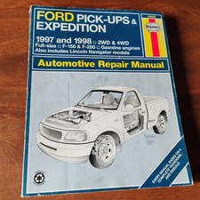 Haynes 1997 1998 Ford Pickups Expedition Lincoln Navigator Auto Repair Manual picture