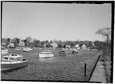 Photo:Southport Harbor Mill River Southport CT 1966 Boats Harbor View picture