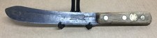 VTG Universal L F & C Hammer Forged Butcher Knife Wood Handle Medallion 1930s picture