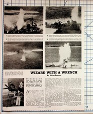 1944 Collier's Magazine Page WWII Pacific Air Combat Jack Fox Mitchell B-25 picture