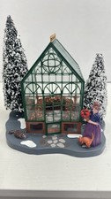 Lemax “Victorian Greenhouse” Caddington Village 33022 Retired In 2013 Brand NEW picture