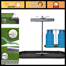 RVPNR106B RV Dual Propane Tank Mounting Rack for Camper and Travel Trailer for 3 picture