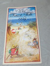 Wee Forest Folk WFF Brochure Catalog Pamphlet Price List 1998 Mice Figurines picture