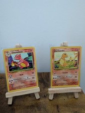 Charmander Charmeleon Pokemon Card Bundle NM/LP - 1999 WOTC Base Set Vintage picture