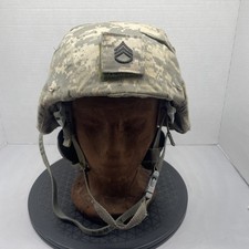 Gentex ACH Advanced Combat Helmet  Medium With Chinstrap and Cover picture