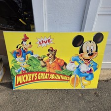 Disney Ice Follies 1993 Holiday On Ice Mickey's Great Adventures Sign... picture