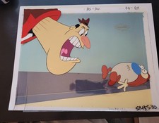 Ren and Stimpy Original Production Animation Cel “COA Nickelodeon Salve 52 picture