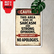 Funny Man Cave Bar Metal Tin Sign Vintage Garage Decor 8x12 picture