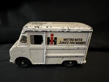 Vintage 1950's International Harvester - IH  Metro- Mite Die Cast Metal Bank picture