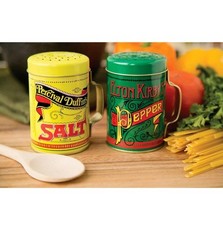 Fox Run Norpro Nostalgic Salt & Pepper Shaker Set 10-ounce Vintage-style New picture