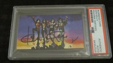 Ken Kelly signed autographed psa slabbed business card Kiss Destroyer & Love Gun picture