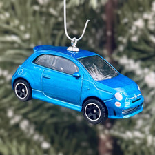Fiat 500 Ornament • Multiple Colors • Fiat Gift • Gift for Fiat Fans picture