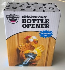 Bigmouth Inc. CHICKEN BUTT BOTTLE OPENER - New in Original Box picture