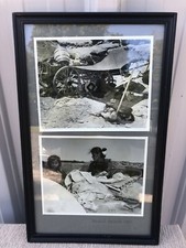 Rare Framed 1930’s Photos Of Navajo Weavers 21” x 13 3/4” picture