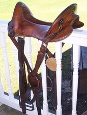 WWI US Army M1904 McClellan Cavalry Saddle RIA 1918 Rare 12