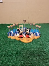 Ultra Rare 1990’s  Disney Mickey & Minnie Hannukkah Menorah USED (BFEB-09-107) picture