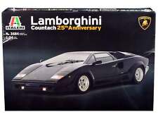 Skill 3 Model Kit Lamborghini Countach 25th Anniversary 1/24 Scale Model picture