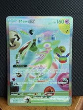 Pokémon TCG 30th Celebrations Futuristic Mew ex 158/128 English. picture