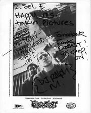 1994 Press Photo FUNKDOOBIEST signed Rap Tomahawk Funk DJ Ralph Sondoobie RARE picture
