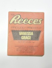 Vintage Reese's Birthday Announcement Sealed Ephemera Scrapbook Collage picture