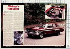 Mickey Thompson's Rat-Eater Ford 427 Hemi Race Car Article Super Ford 1994 picture