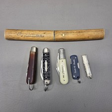 Vintage Pocket Knife Lot Cutco Camillus Colonial Imperial Marathon Japan picture