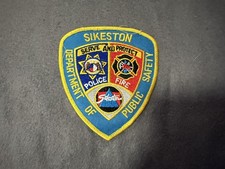 SIKESTON MISSOURI DEPARTMENT OF PUBLIC SAFETY POLICE & FIRE PATCH picture